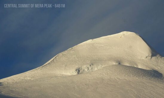 Central Summit Mera Peak Climbing Route 14 days